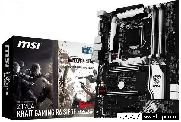 微星Z170A KRAIT Gaming R6 Siege 彩虹六號圍攻！