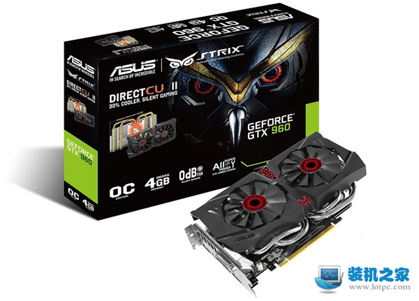 華碩STRIX-GTX960-DC2OC-4GD5顯卡