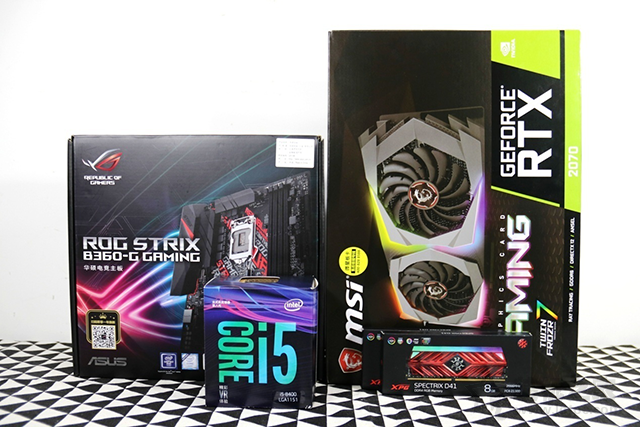 八代/九代i5配RTX2070帶的動嗎？YOGO M2桌面鋼炮裝機實測