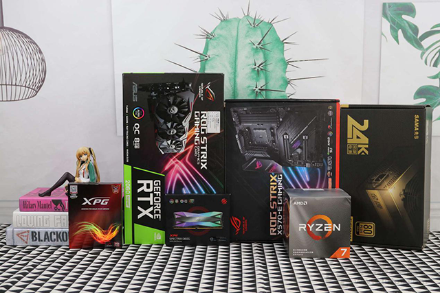 AMD銳龍R7 3700X配RTX2060Super獨顯組裝臺式機配置推薦+裝機圖賞