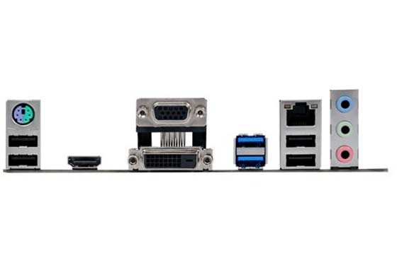 華碩H110I-PLUS MINI ITX主板接口方面