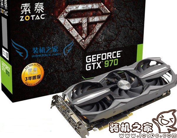 索泰 GTX970至尊顯卡