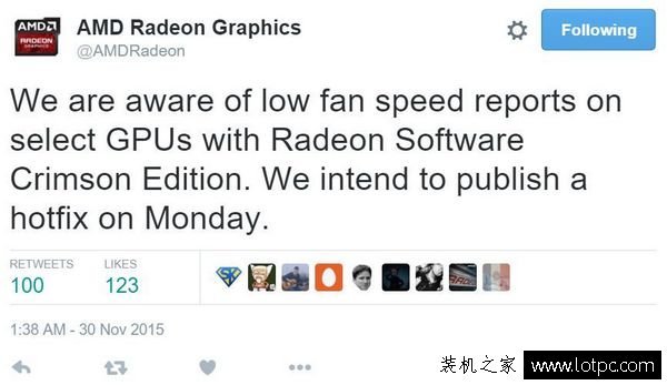 安裝Radeon Sofware深紅版驅動后 顯卡風扇紊亂