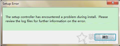 office2007軟件打開時彈出報錯SETUP ERROR的解決方法