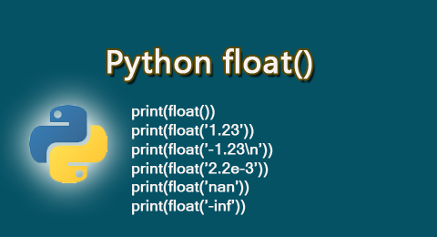 Python float()函數的使用