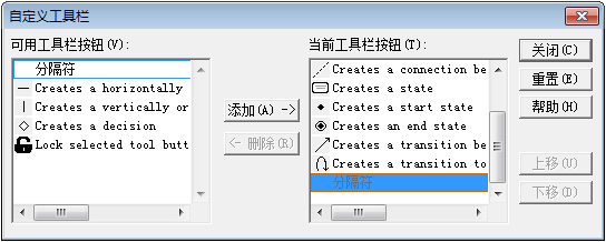 定制狀態圖的工具箱