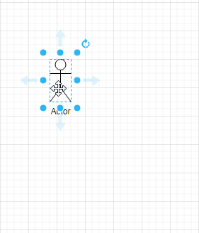 draw.io中移動圖形