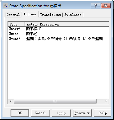 Rose中已借閱狀態的設置情況