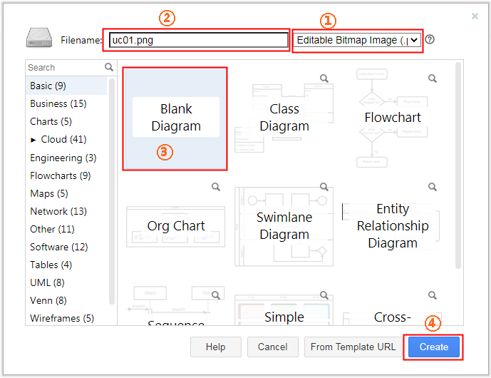 draw.io新建圖形設置步驟