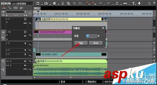 Edius,聲音
