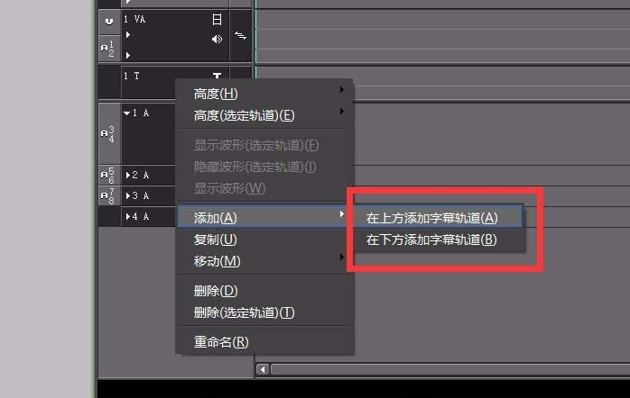 edius,視頻,軌道