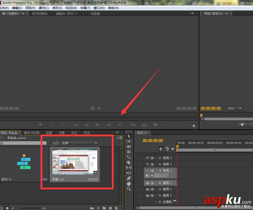 Premiere,預覽框,視頻