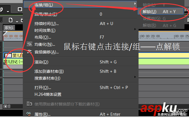 Edius,視頻,音頻