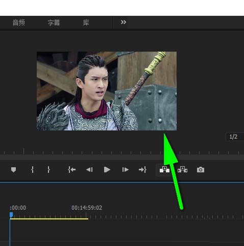 premiere,視頻,縮放