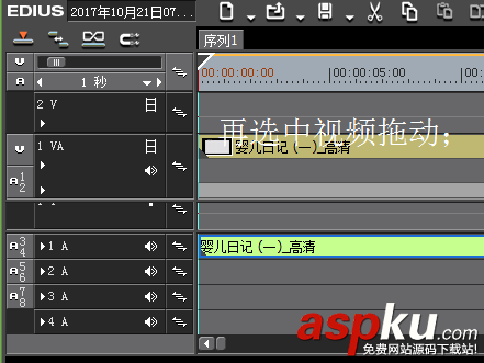 Edius,視頻,音頻