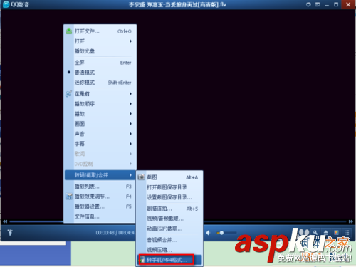 QQ影音,視頻格式轉換