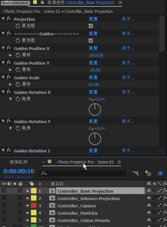 美圖,電影,AE