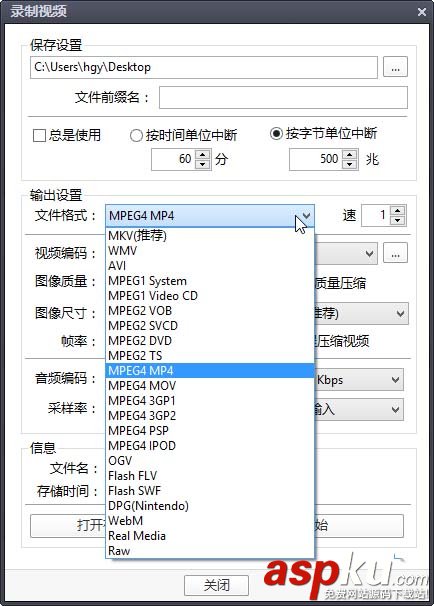 Potplayer,視頻