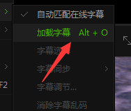 愛奇藝,字幕