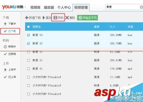 優酷,視頻,格式