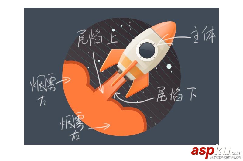AE,小火箭,動畫