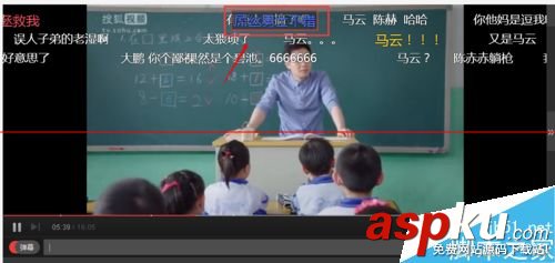 搜狐視頻,彈幕