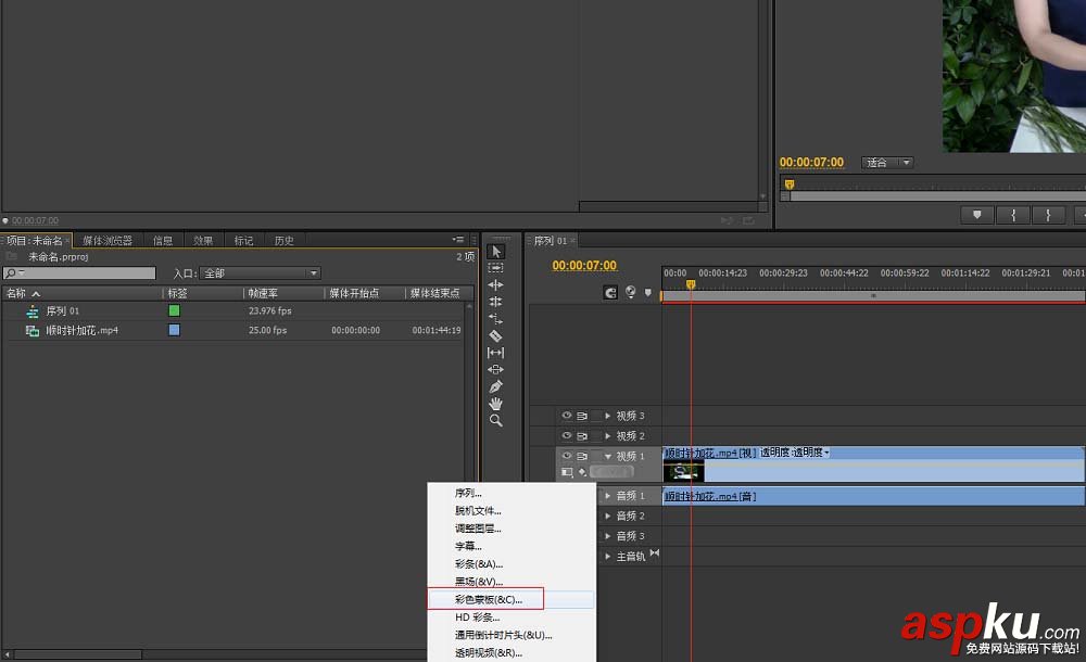 premiere,視頻