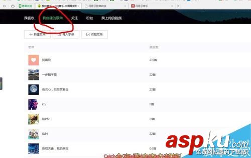 網易云音樂,歌單