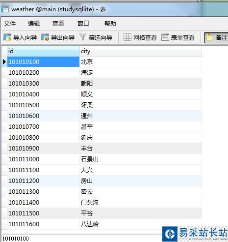 將txt文本內容導入sqlite的方法