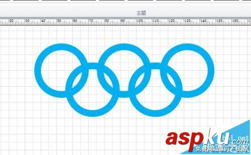 visio,奧運五環