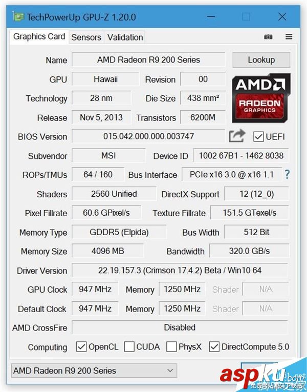 顯卡,GPU-Z,RX500,BIOS