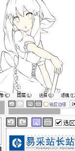 sai如何給線稿上色？sai線稿上色超詳細教程