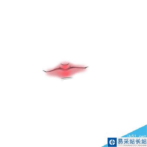 SAI怎么給嘴唇上色制造立體感？sai嘴唇上色教程