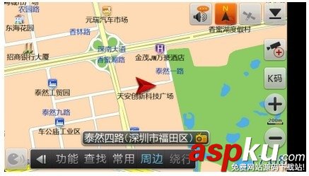 凱立德導航,地圖