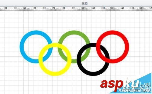 visio,奧運五環