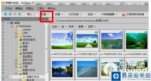 acdsee批量修改圖片大小方法3
