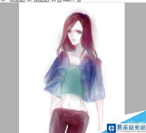 SAI如何厚涂繪畫？SAI厚涂上色技巧