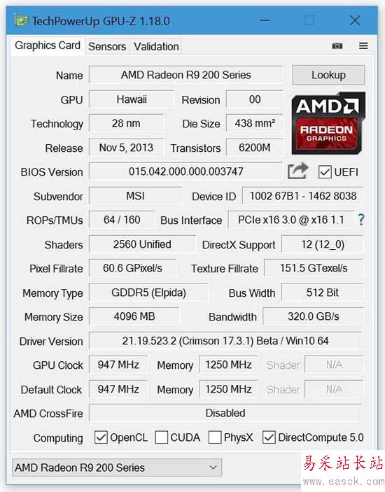 GPU-Z v1.18.0發布:加入對一大波顯卡的支持