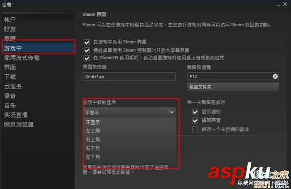Steam,幀數