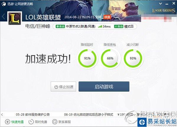 迅游網游加速器2014版怎么樣？迅游網游加速器2014功能評測4