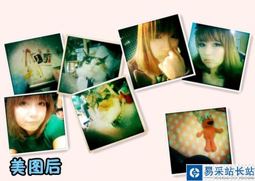 網絡美女YUMMY教你做美圖之自由拼圖篇