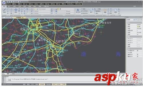 浩辰CAD,界面切換