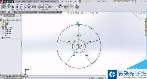 solidworks怎么繪制五角星？solidworks五角星制作教程