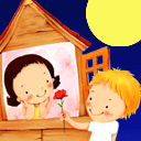 美女,中秋快樂