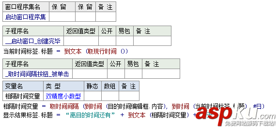 易語言,取時間間隔,命令