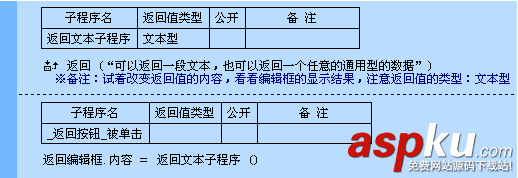 易語言,返回,命令