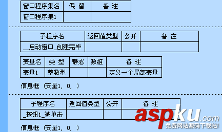 易語言,變量,有效范圍
