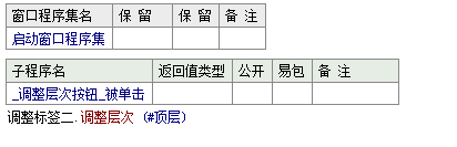 易語言,窗口,組件,前后位置
