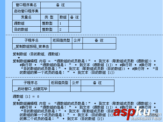 易語言,復制數組,命令