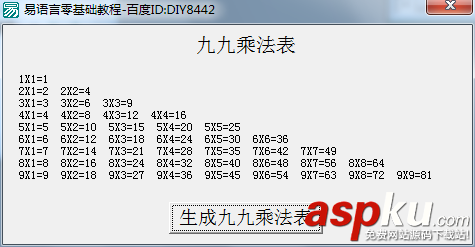 易語言,子程序循環,易語言循環結構,循環結構程序設計